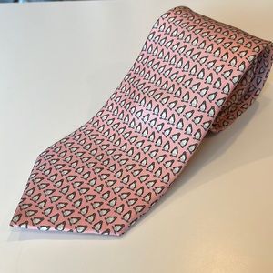 HERMES Marching Penguins Tie.